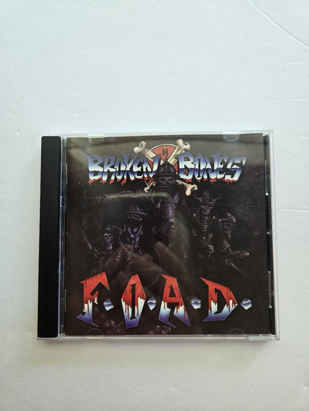 Broken Bones F.O.A.D. CD 1987 Beer City Records Reissue BCCD133 Thrash Punk